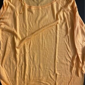 Zara Mustard Knit Top